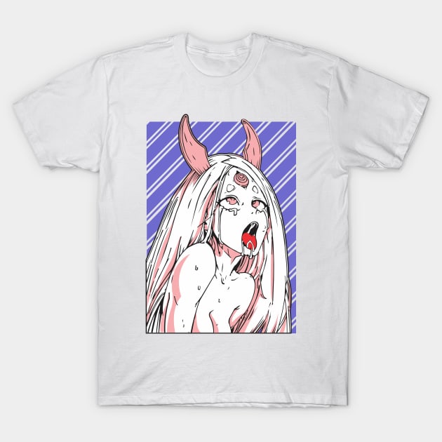 kaguya sexy girl T-Shirt by nezirfon